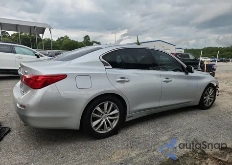 2014 Infiniti Q50 Base из США, поврежденный, VIN JN1BV7AP4EM671611